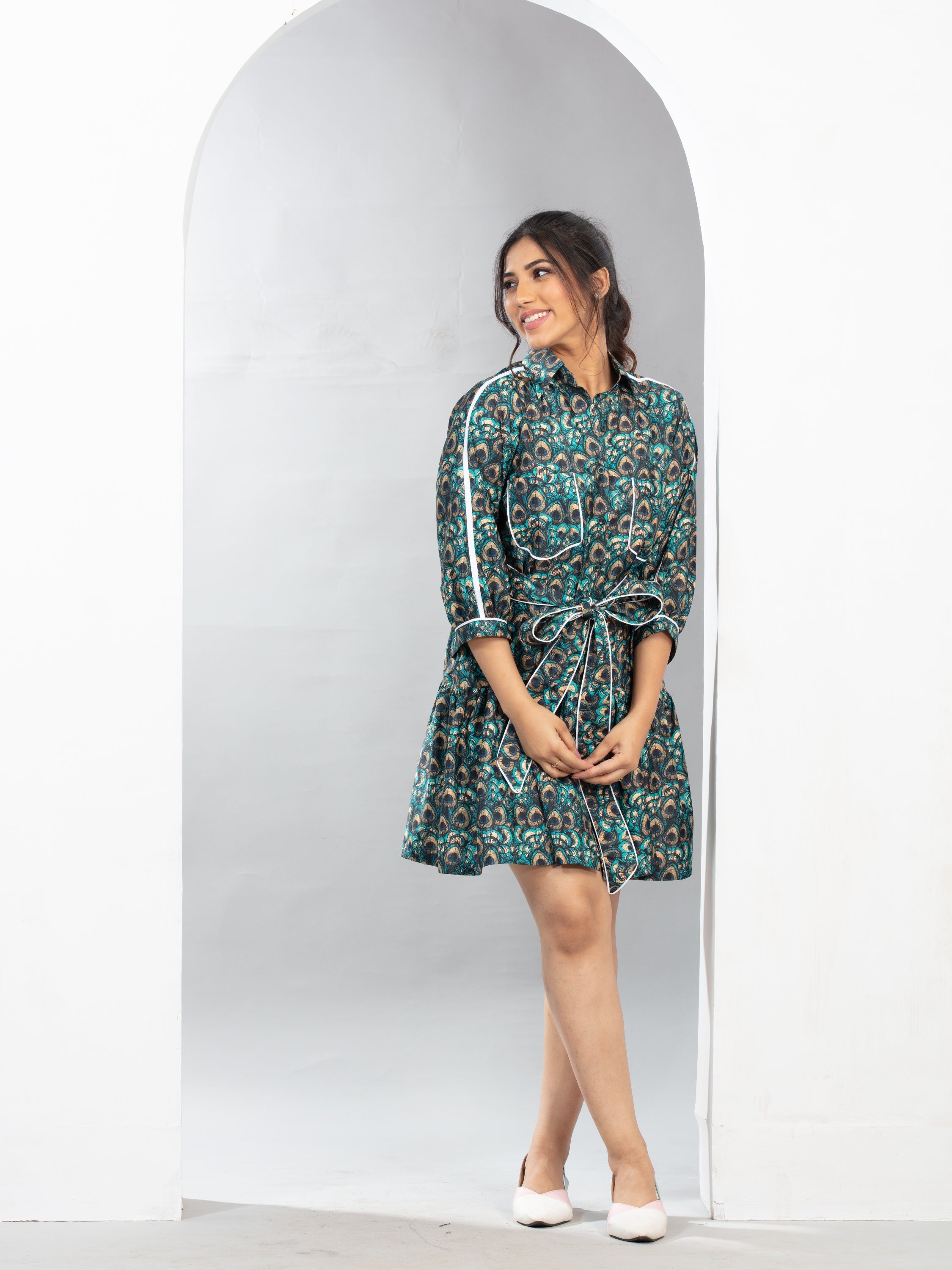 Royal Feather's dress