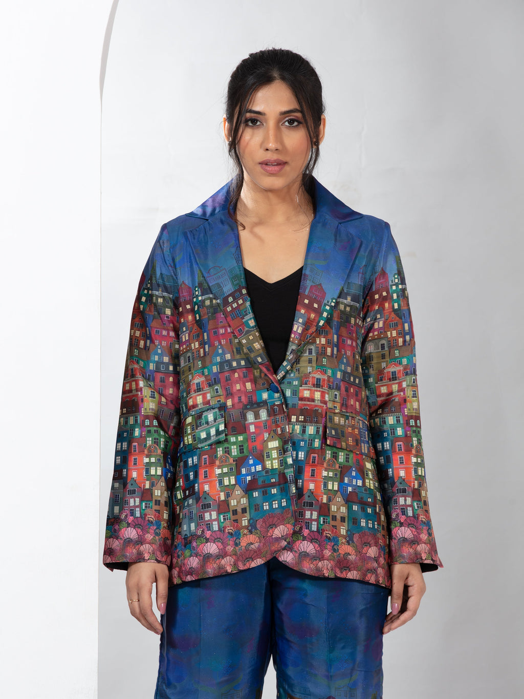 Midnight city  blazer co-ord set