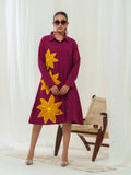 Safron Aura Shirt Dress