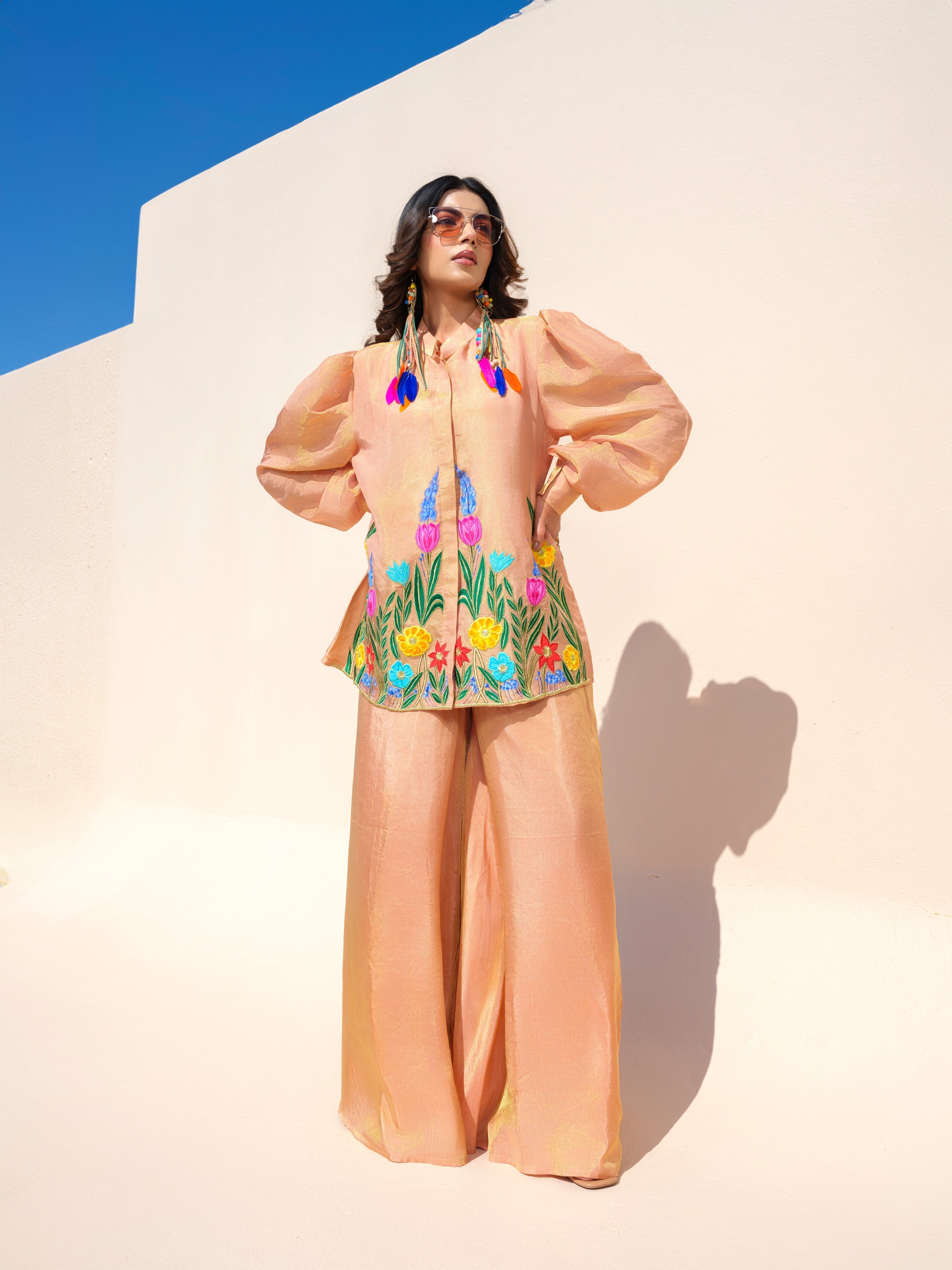 Crimson Twilight  Co-ord Set